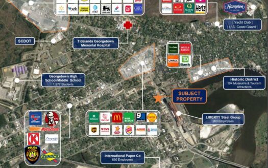 Georgetown Retail Strip Redevelopment/Repurposing | Corner Lot