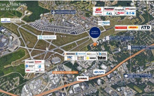 INDUSTRIAL WAREHOUSE | HEAVY INDUSTRIAL ZONING NEAR CHARLESTON INTERNATIONAL AIRPORT